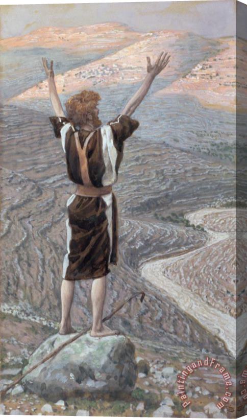 Tissot The Voice in the Desert Stretched Canvas Print / Canvas Art