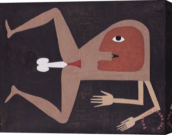 Victor Brauner Composition, 1964 Stretched Canvas Painting / Canvas Art