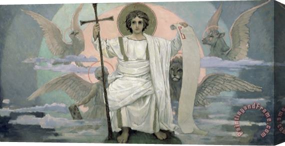 Victor Mikhailovich Vasnetsov The Son Of God The Word Of God Stretched Canvas Painting / Canvas Art