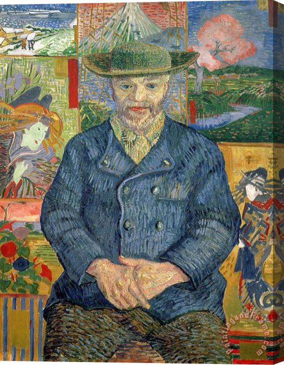 Vincent van Gogh Pere Tanguy Stretched Canvas Print / Canvas Art