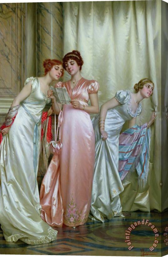 Vittorio Reggianini The Letter Stretched Canvas Painting / Canvas Art