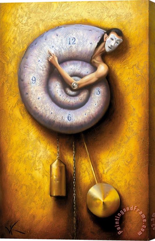 Vladimir Kush Spiral of Time Stretched Canvas Print / Canvas Art
