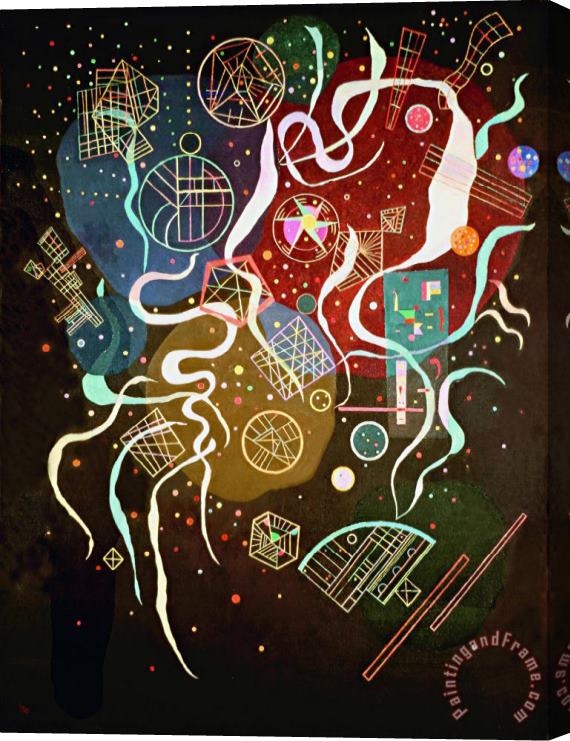 Wassily Kandinsky Movement I 1935 Stretched Canvas Painting / Canvas Art
