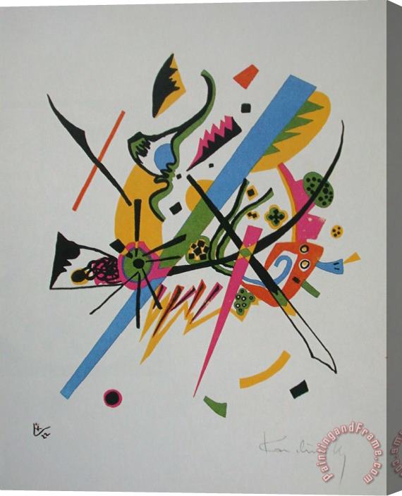 Wassily Kandinsky Small Worlds 1922 Stretched Canvas Print / Canvas Art