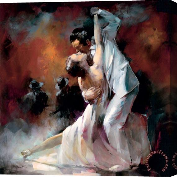 willem haenraets Tango Argentino I Stretched Canvas Print / Canvas Art