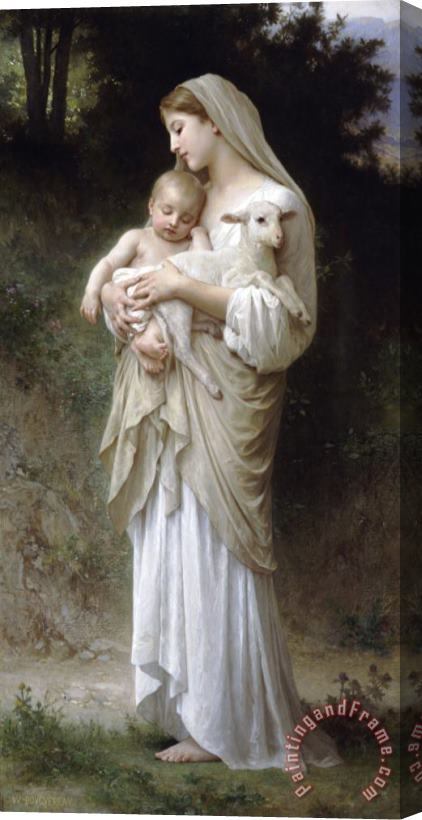 William Adolphe Bouguereau Innocence Stretched Canvas Print / Canvas Art