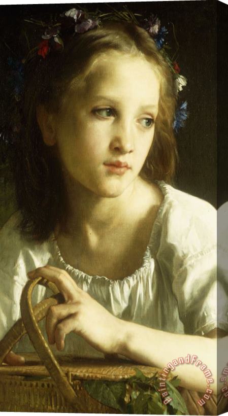 William Adolphe Bouguereau La Petite Ophelie Stretched Canvas Painting / Canvas Art