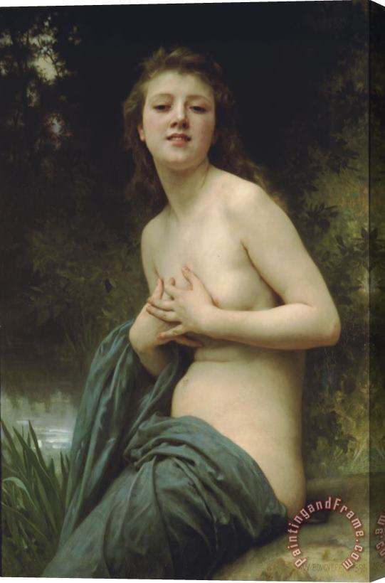 William Adolphe Bouguereau Spring Breeze Stretched Canvas Painting / Canvas Art