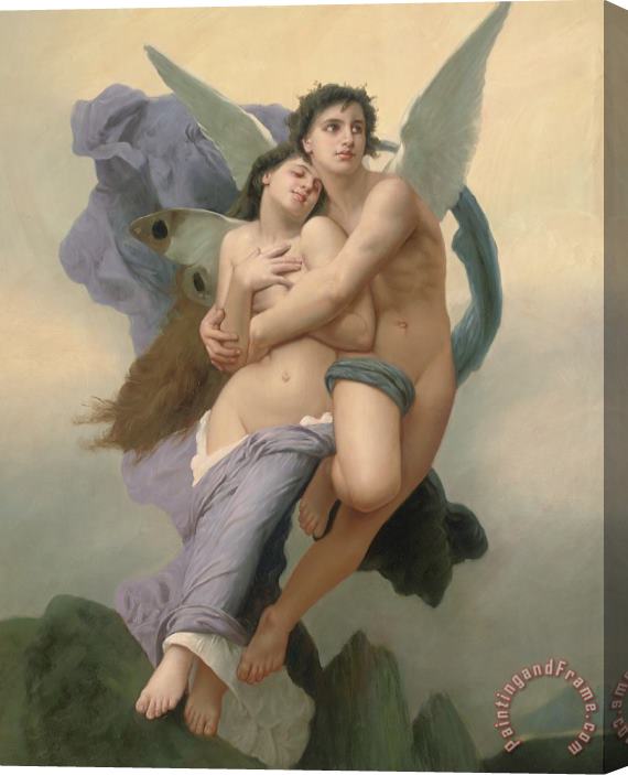 William Adolphe Bouguereau The Abduction of Psyche Stretched Canvas Painting / Canvas Art