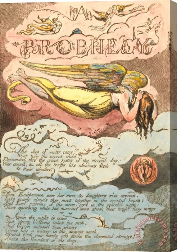 William Blake Europe. a Prophecy, Plate 5, 