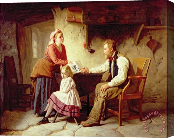 William Henry Midwood In Disgrace Stretched Canvas Painting / Canvas Art