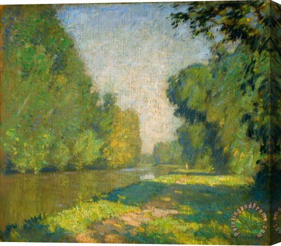William L. Lathrop The Tow Path Stretched Canvas Painting / Canvas Art