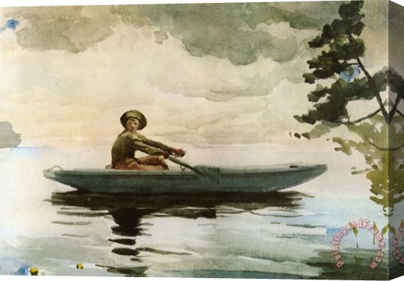 Winslow Homer The Boatman Stretched Canvas Print / Canvas Art