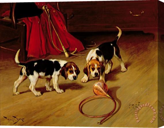 Wright Barker First Introduction Stretched Canvas Painting / Canvas Art