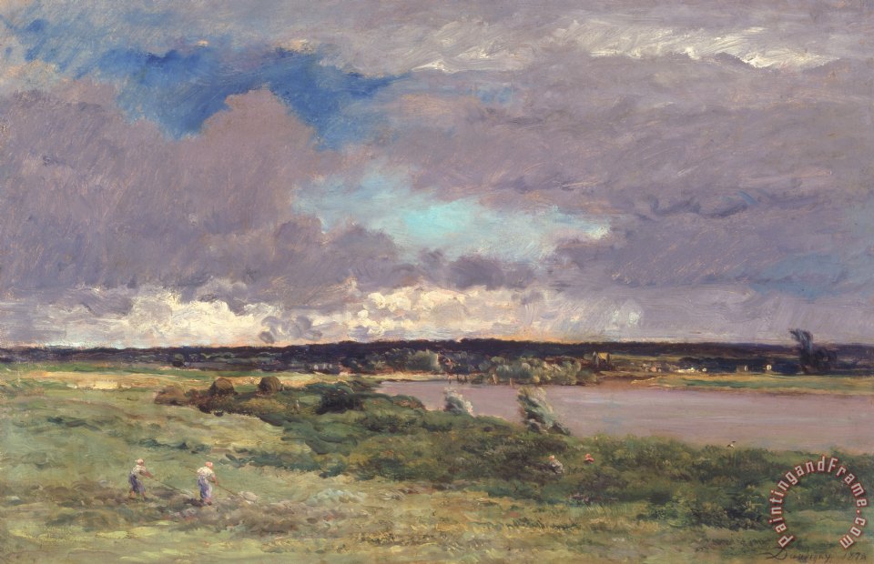 Charles Francois Daubigny The Coming Storm painting The Coming Storm