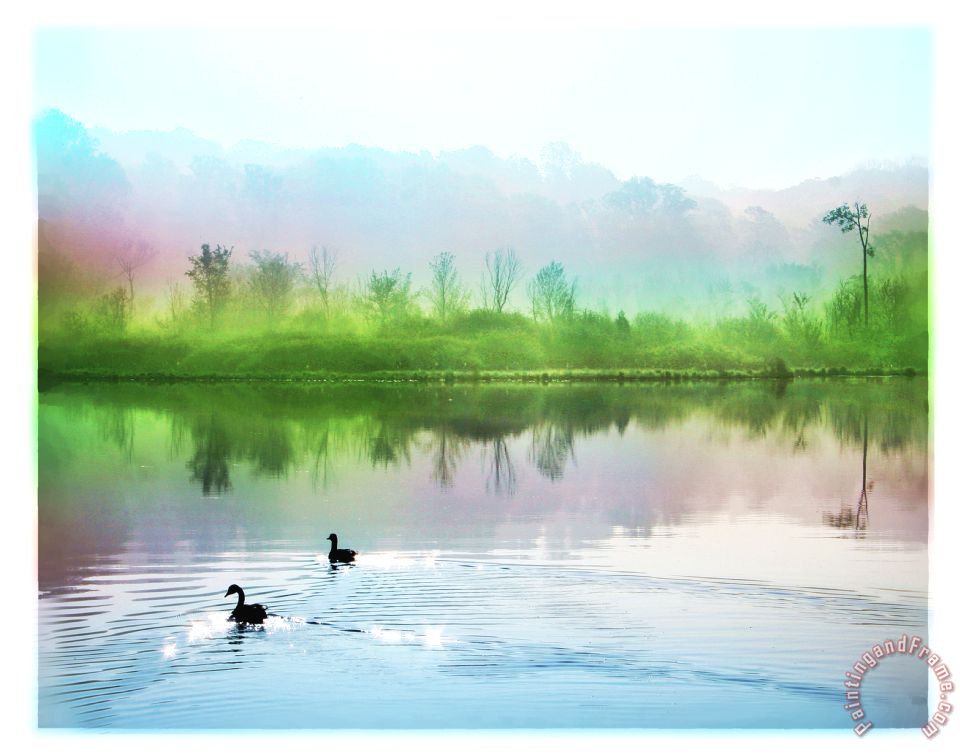 Collection 8 Calming Water Painting Calming Water Print For Sale