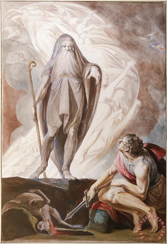 Henry Fuseli Teiresias Foretells The Future to Odysseus, 1780 1785