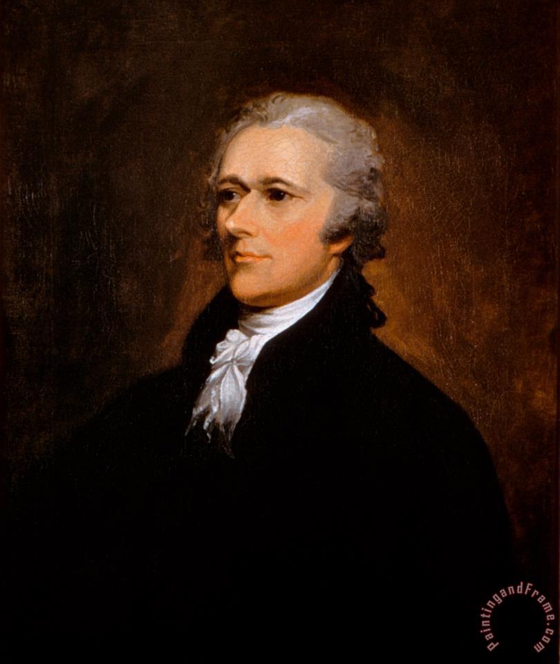 John Trumbull Alexander Hamilton painting - Alexander Hamilton print