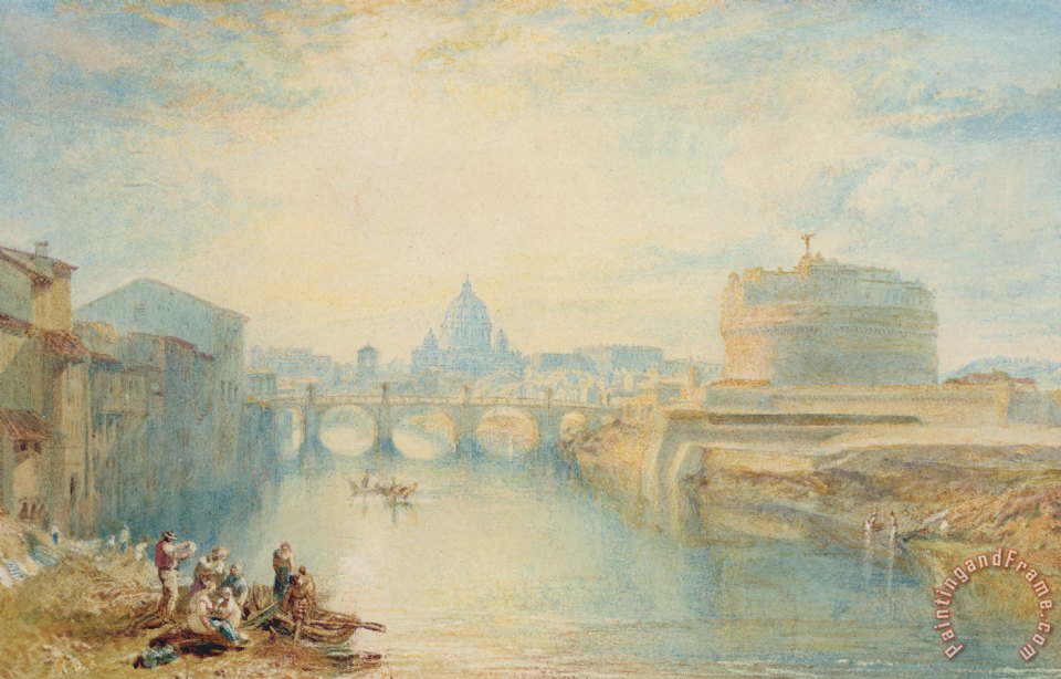 Joseph Mallord William Turner Rome painting Rome print for sale