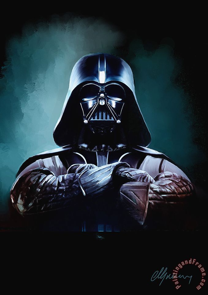 Michael Greenaway Darth Vader Star Wars painting Darth