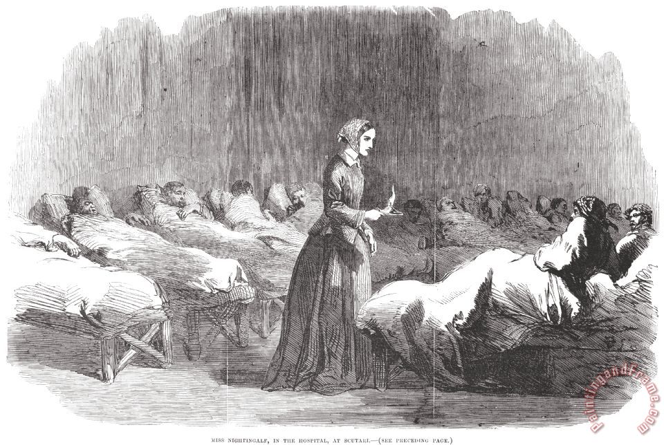 Others Florence Nightingale painting - Florence Nightingale print for sale
