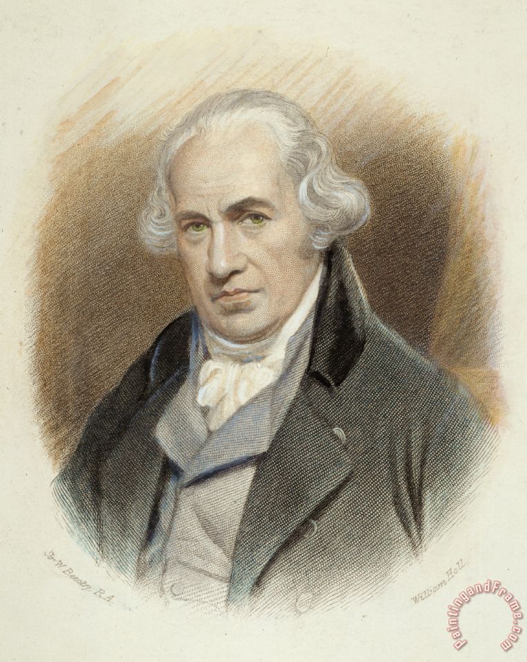 Others James Watt (1736-1819) painting - James Watt (1736-1819) print ...