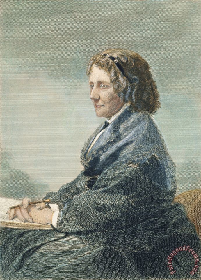 Others Harriet Beecher Stowe painting - Harriet Beecher Stowe print for ...