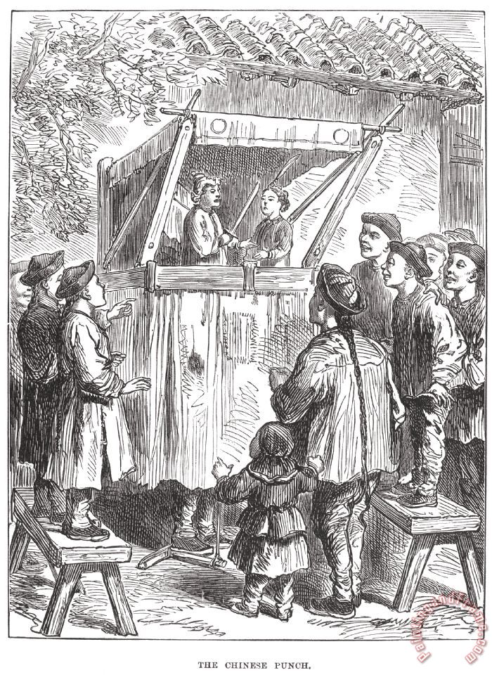 Others Punch And Judy painting Punch And Judy print for sale