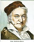 Karl Isakson Prints - Karl Friedrich Gauss by Others - karl_friedrich_gauss