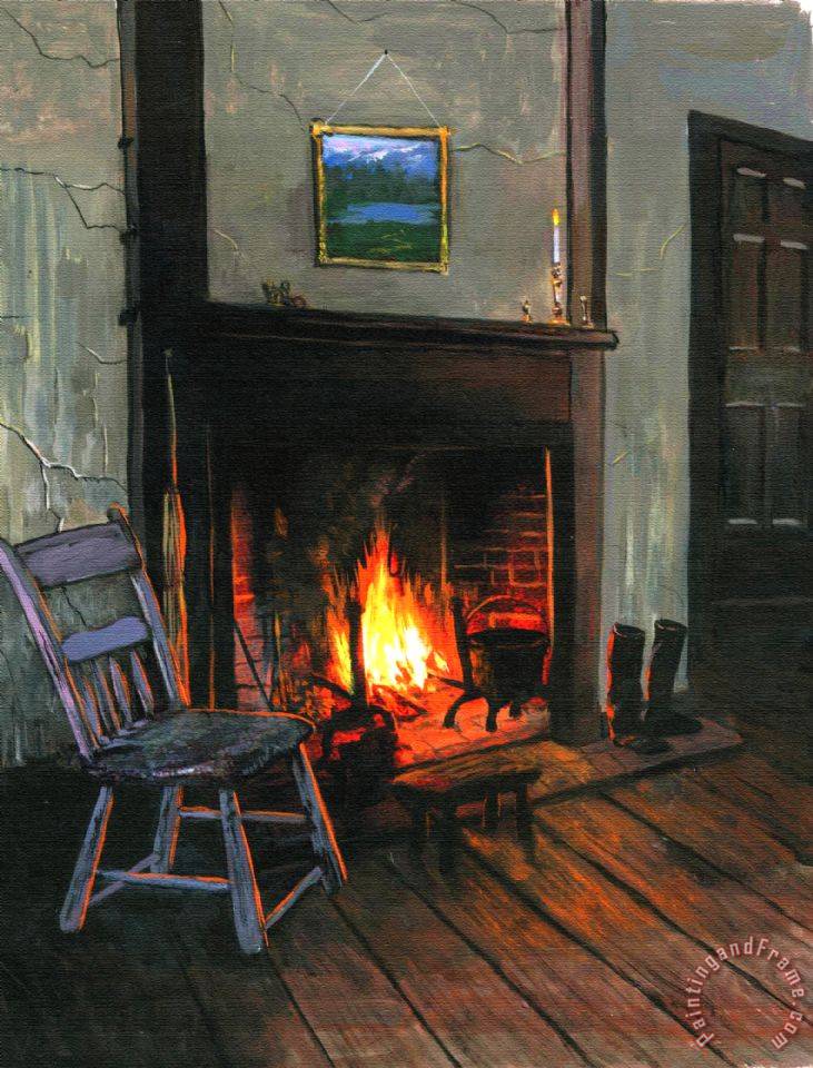Robert Foster Cozy painting Cozy print for sale