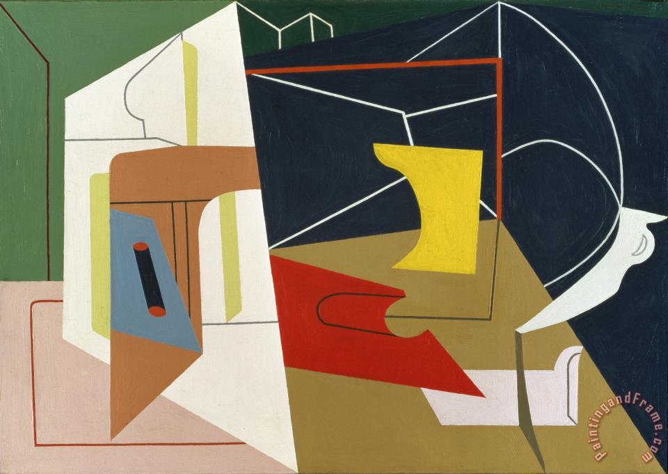 Stuart Davis Egg Beater No. 4 painting Egg Beater No. 4 print for sale