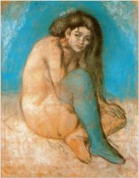 2017 new Picasso Blue Stocking