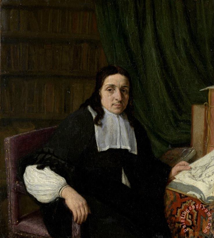 Adriaen Van Ostade Portrait of a Scholar Art Print