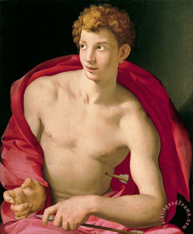 Agnolo Bronzino Saint Sebastian Art Painting