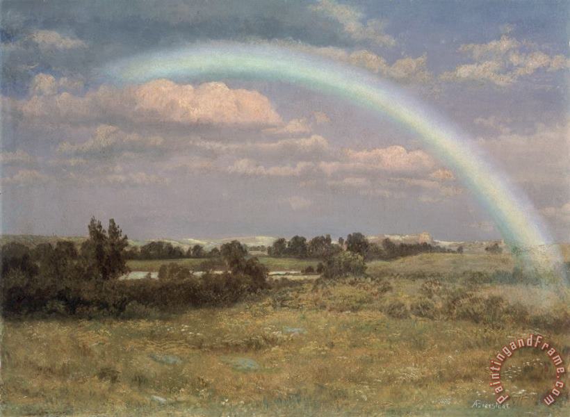 After the Storm painting - Albert Bierstadt After the Storm Art Print