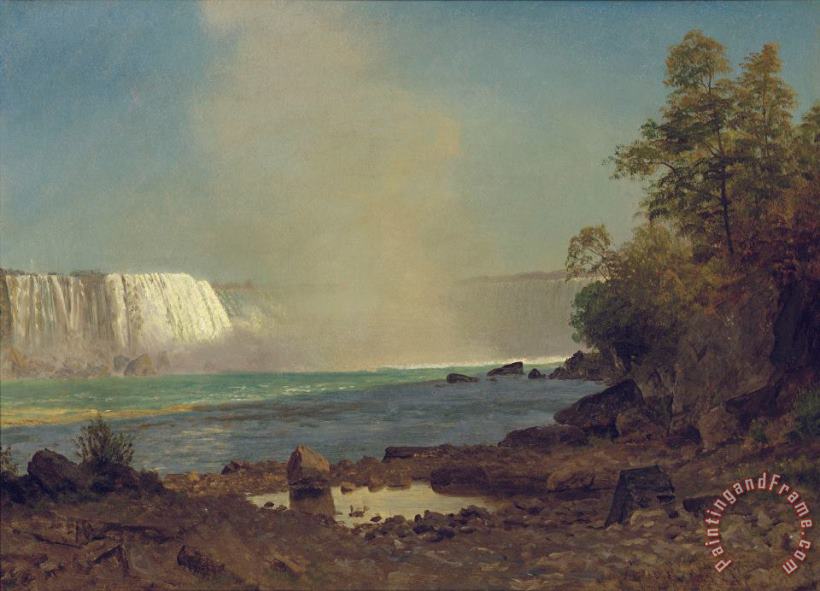 Albert Bierstadt Niagara Falls Art Print