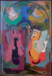 Albert Gleizes Composition Rythmique, Quatre Elements, 1924