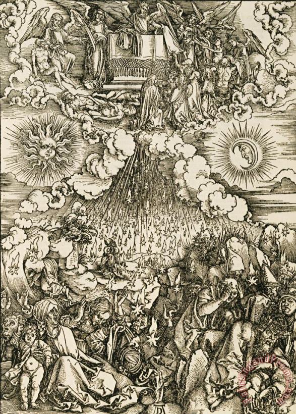 Albrecht Durer The Opening of The Sixth Seal Art Print