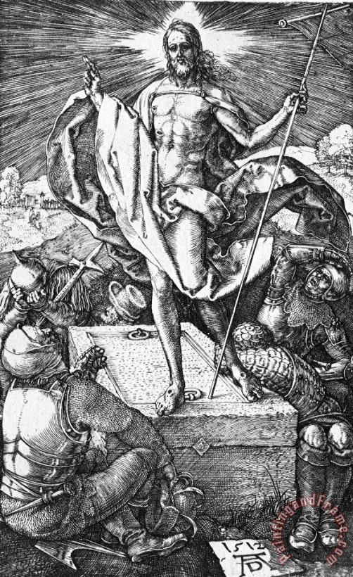 The Resurrection Of Christ painting - Albrecht Durer The Resurrection Of Christ Art Print
