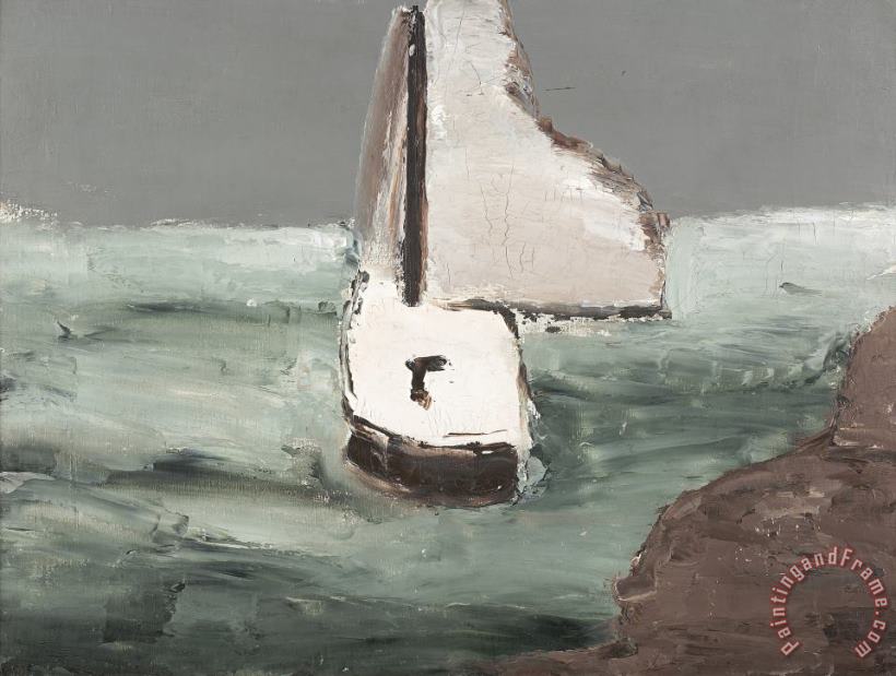 Aleksandr Drevin Boat Art Painting