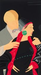 Alex Katz Red Grooms And Elizabeth Ross, From Pas De Deux