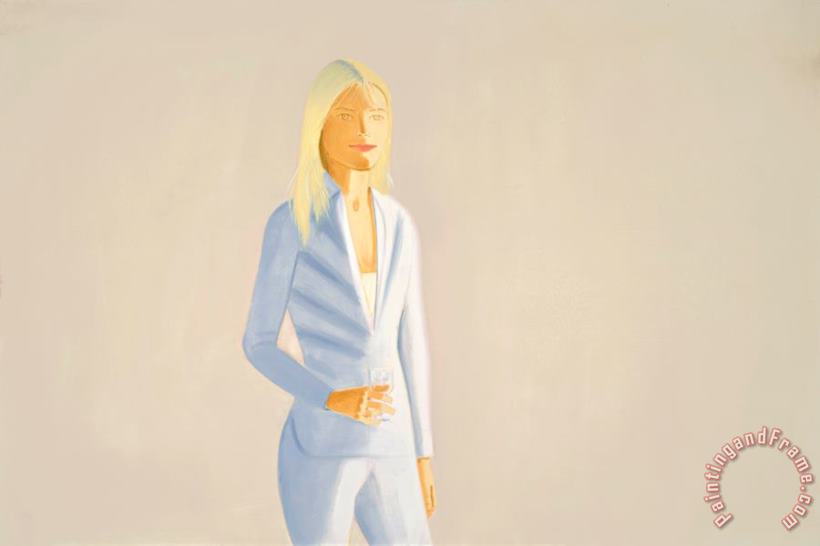 Sissel, 2000 painting - Alex Katz Sissel, 2000 Art Print