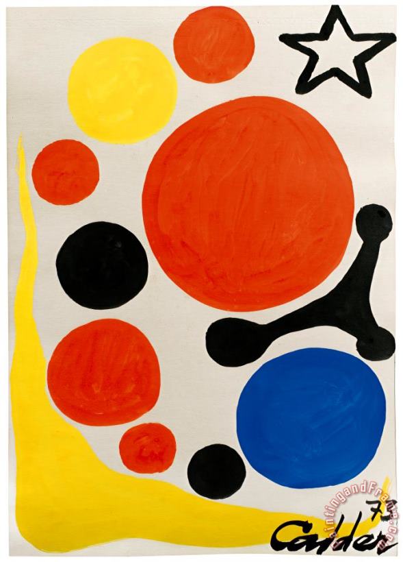 Alexander Calder Sans Titre Art Print