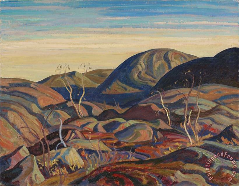 Precambrian Hills painting - Alexander Young Jackson Precambrian Hills Art Print