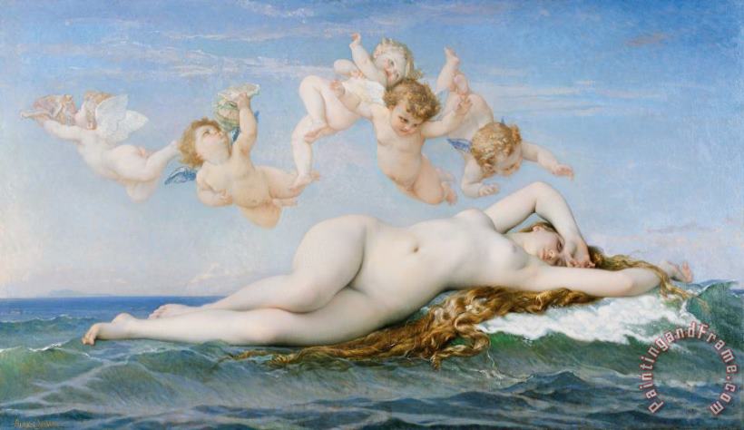 Alexandre Cabanel Birth of Venus Art Print