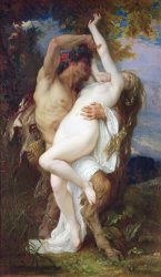 Alexandre Cabanel Nymph Abducted by a Faun