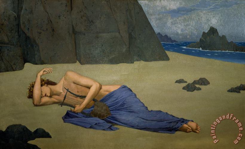 Alexandre Seon The Lamentation of Orpheus Art Painting