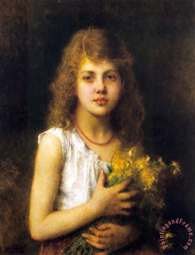 Alexei Alexeivich Harlamoff Spring Flowers painting - Spring Flowers ...