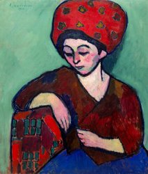 Alexei Jawlensky Helene with Colored Turban