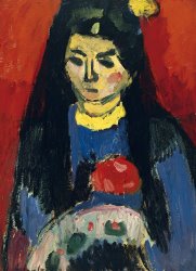 Alexei Jawlensky Red Blossom